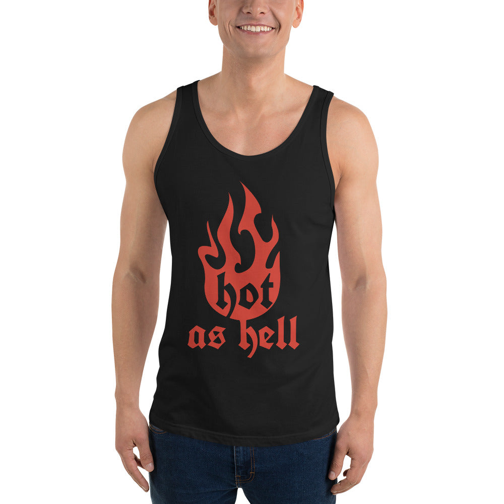 Hot As Hell Tank Top - Tees Arena | TeesArena.com