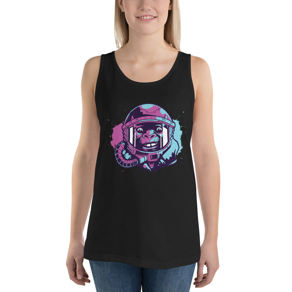 Astro Chimp Tank Top - Tees Arena | TeesArena.com