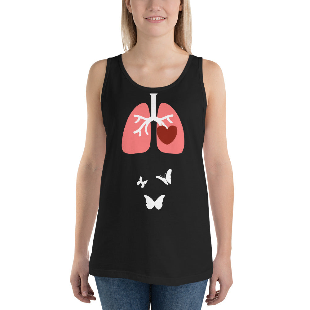 Butterflies In My Stomach Tank Top - Tees Arena | TeesArena.com