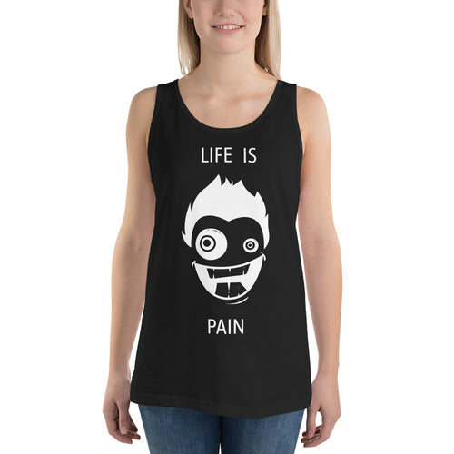 Life Is Pain Tank Top - Tees Arena | TeesArena.com