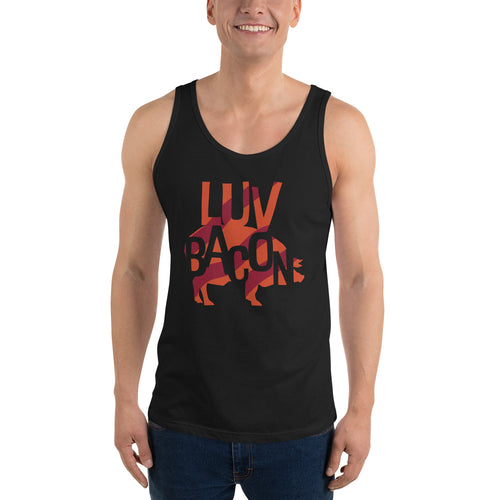 Luv Bacon Tank Top - Tees Arena | TeesArena.com