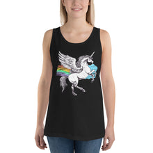 Load image into Gallery viewer, Badass Unicorn Tank Top