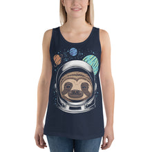 Load image into Gallery viewer, Astro Sloth Tank Top