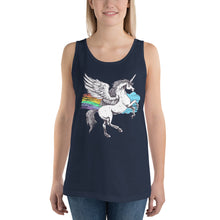 Load image into Gallery viewer, Badass Unicorn Tank Top