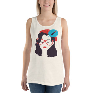 Thinking Of Lipstick Tank Top