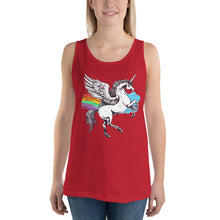 Load image into Gallery viewer, Badass Unicorn Tank Top