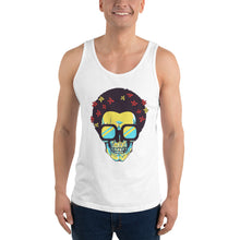 Load image into Gallery viewer, Afro Skull Tank Top - Tees Arena | TeesArena.com