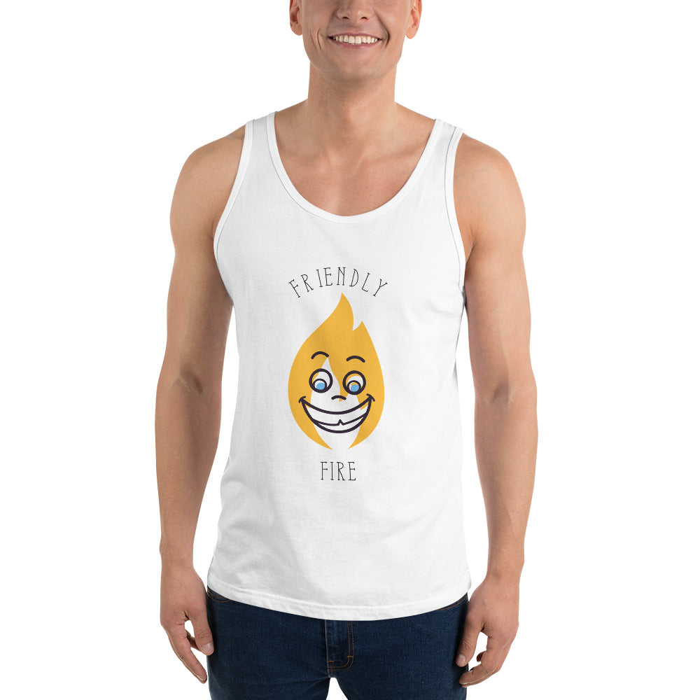 Friendly Fire Tank Top - Tees Arena | TeesArena.com