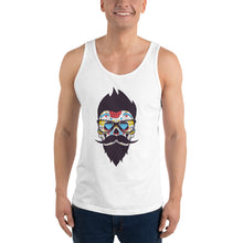 Load image into Gallery viewer, Hipster Sugar Skull Tank Top - Tees Arena | TeesArena.com