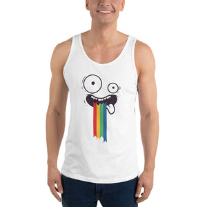 Rainbow Barf Tank Top - Tees Arena | TeesArena.com