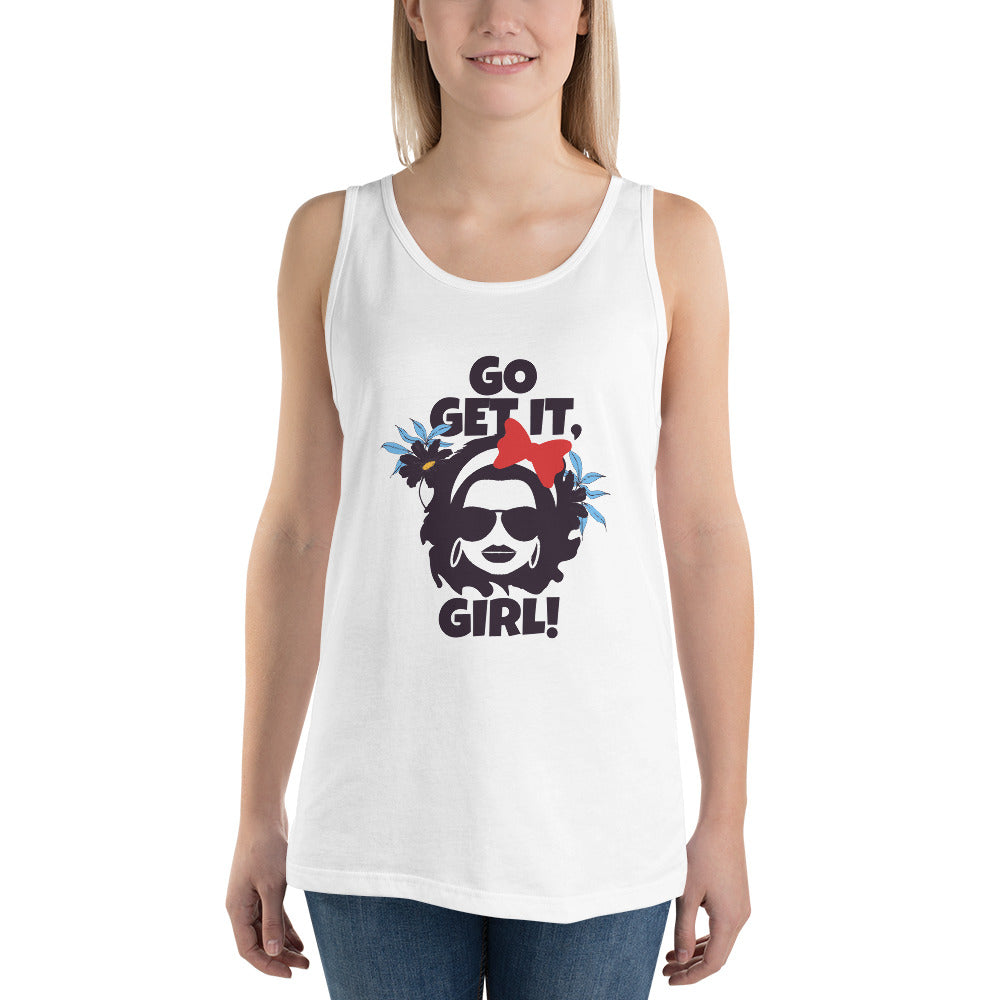 Go Get It Girl Tank Top - Tees Arena | TeesArena.com