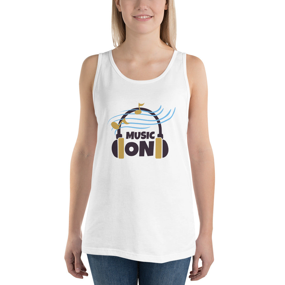 Music On Tank Top - Tees Arena | TeesArena.com