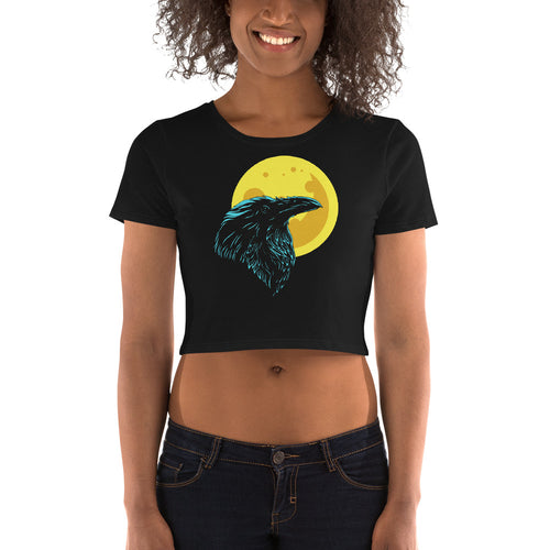 Crow Moon Crop Top - Tees Arena | TeesArena.com