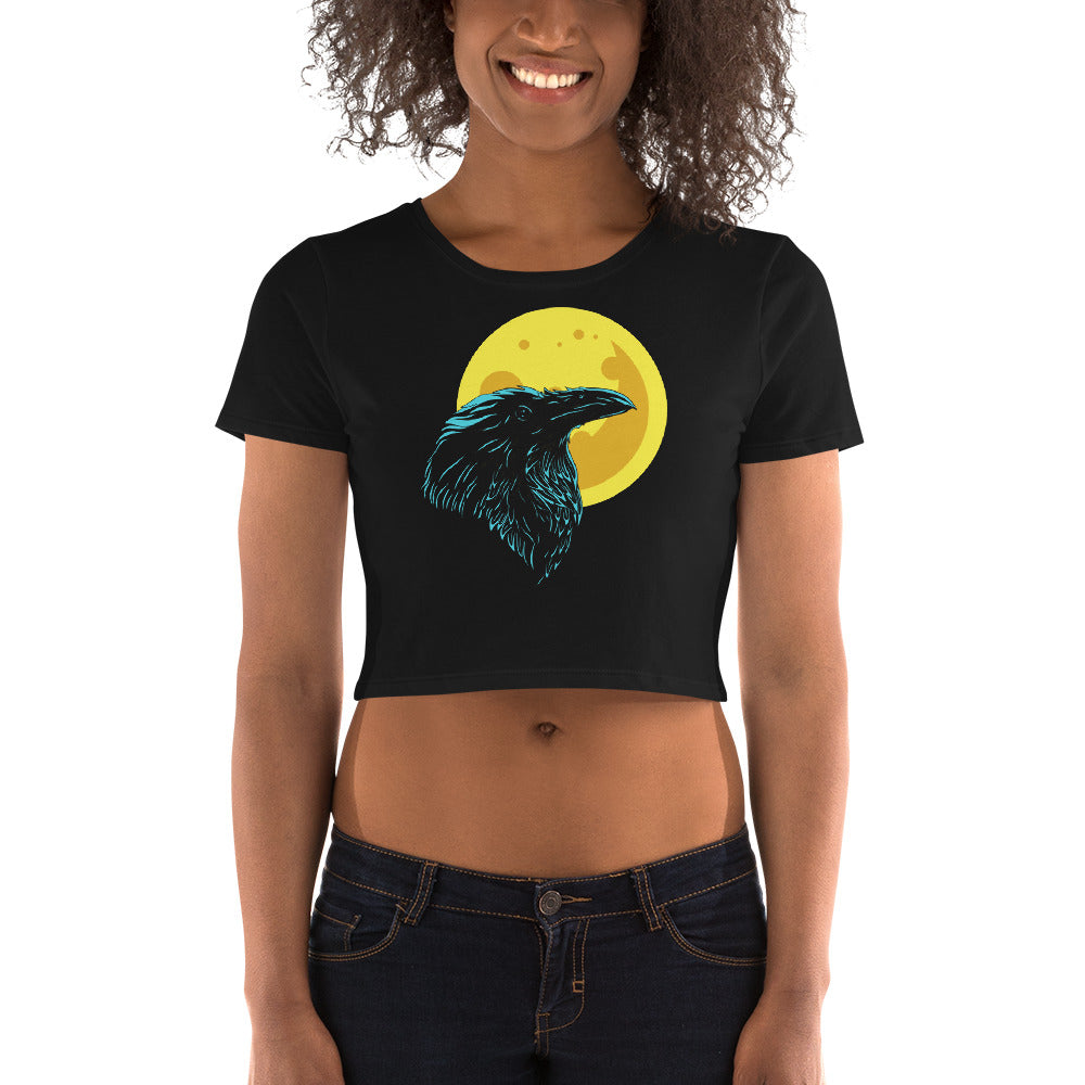 Crow Moon Crop Top - Tees Arena | TeesArena.com