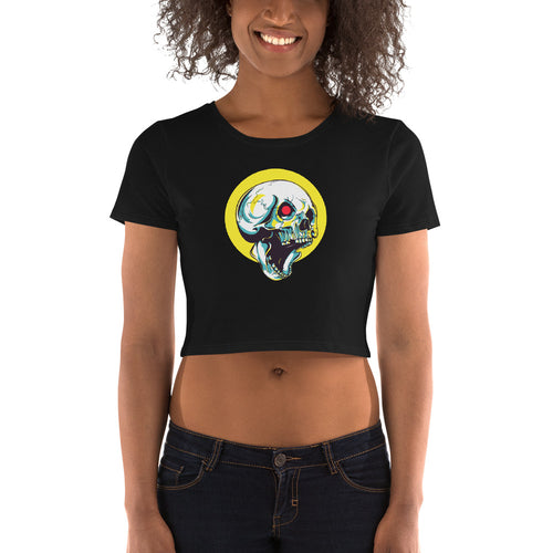 TerminaSkull Crop Top - Tees Arena | TeesArena.com