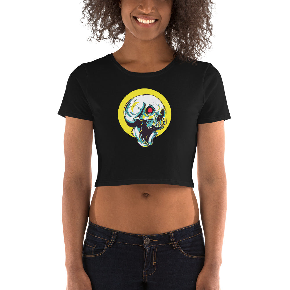TerminaSkull Crop Top - Tees Arena | TeesArena.com