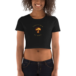 Take A Trip At Home Crop Top - Tees Arena | TeesArena.com