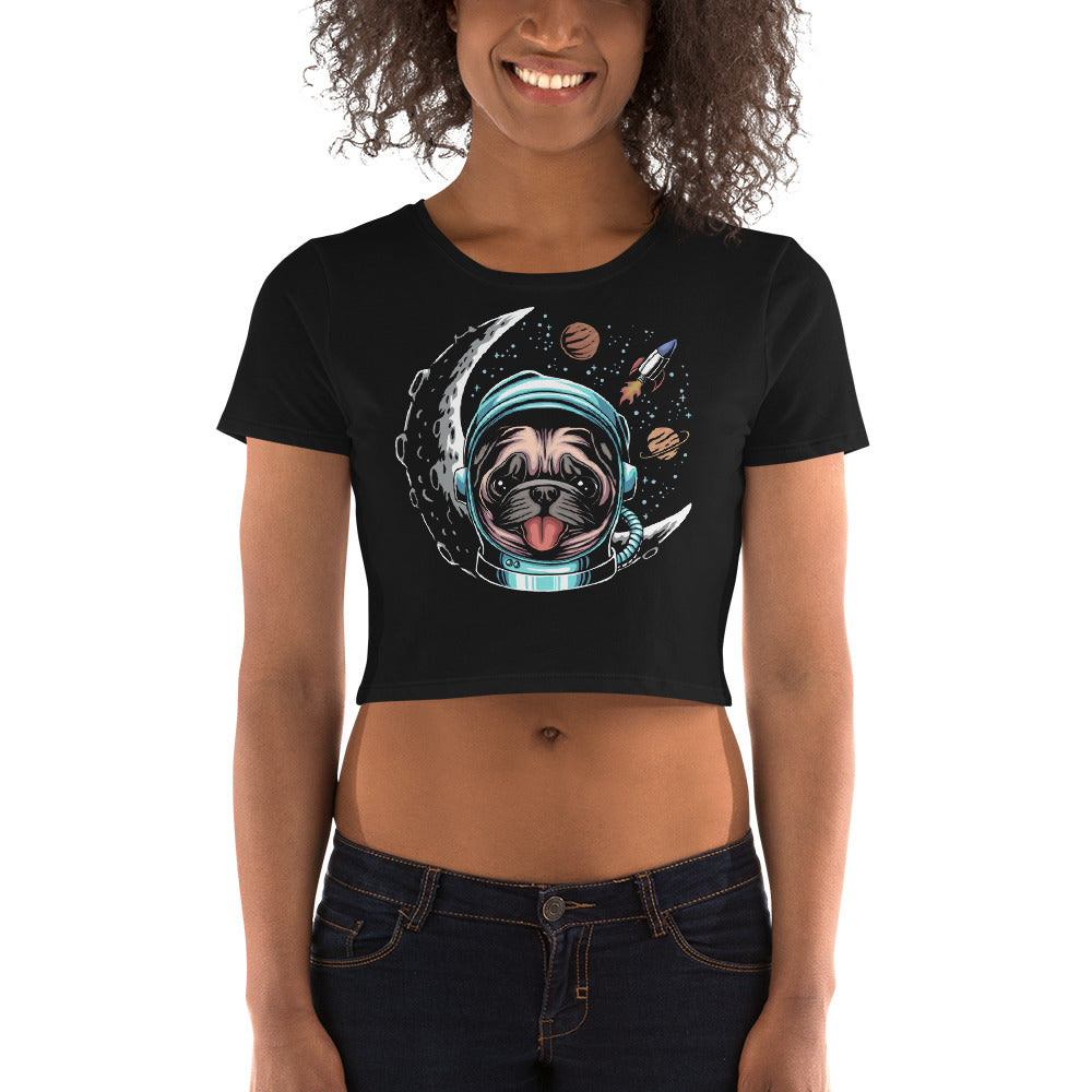 Astro Pug Crop Top