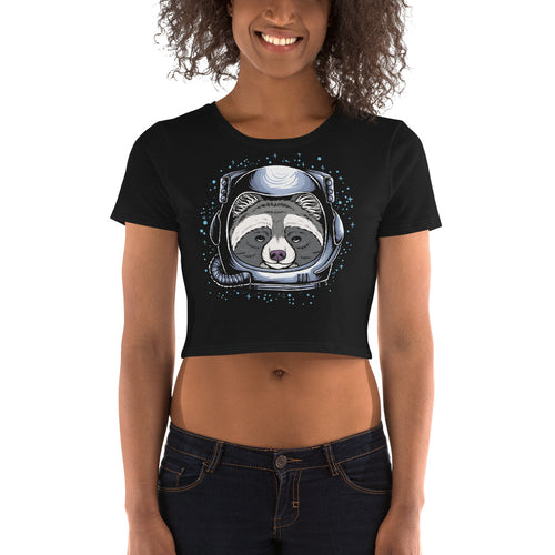 Astro Racoon Crop Top