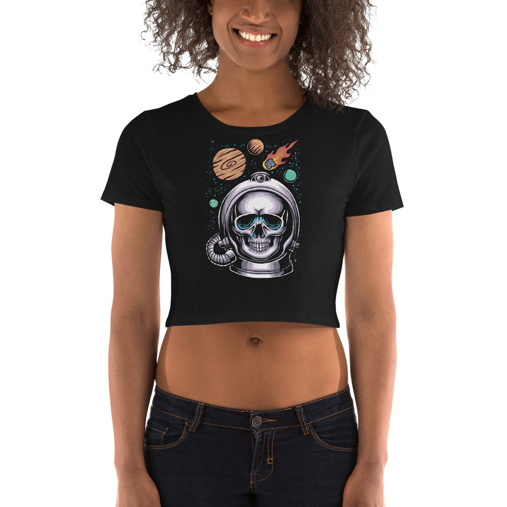 Astro Skull Crop Top