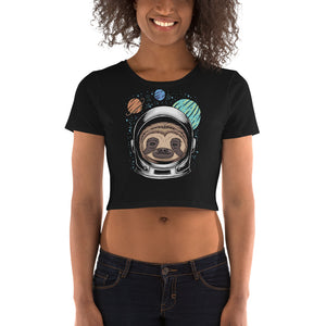 Astro Sloth Crop Top