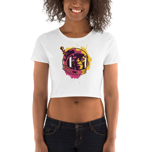 Space Chimp Crop Top - Tees Arena | TeesArena.com